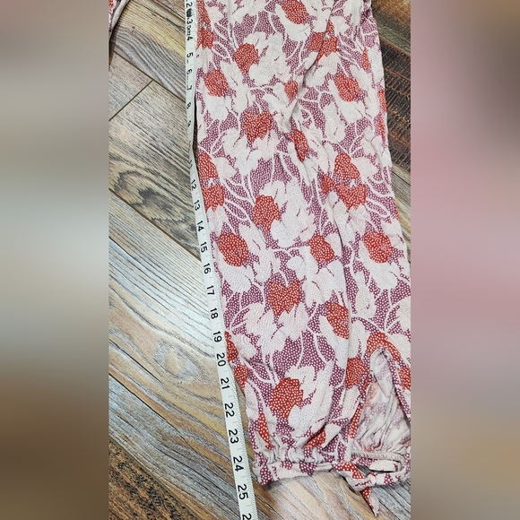 Anthropologie Red & Purple Maelynn Joggers - Picture 3 of 4